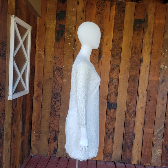 Diane Von Furstenberg Zarita White Lace Dress - Picture 5 of 16